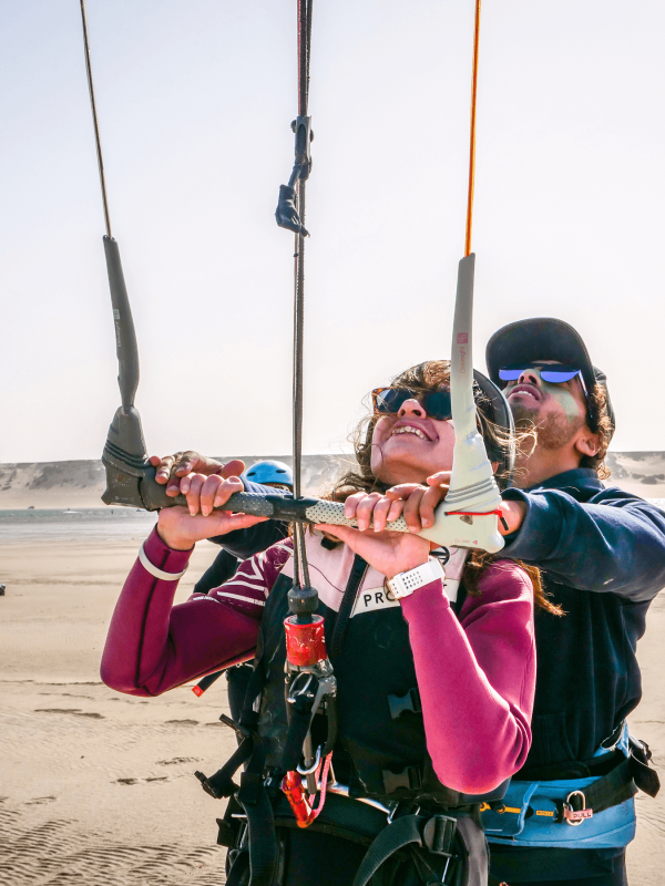 Kitesurf débutant